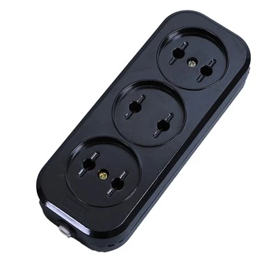 Tablero de extensión de baquelita de 3 módulos